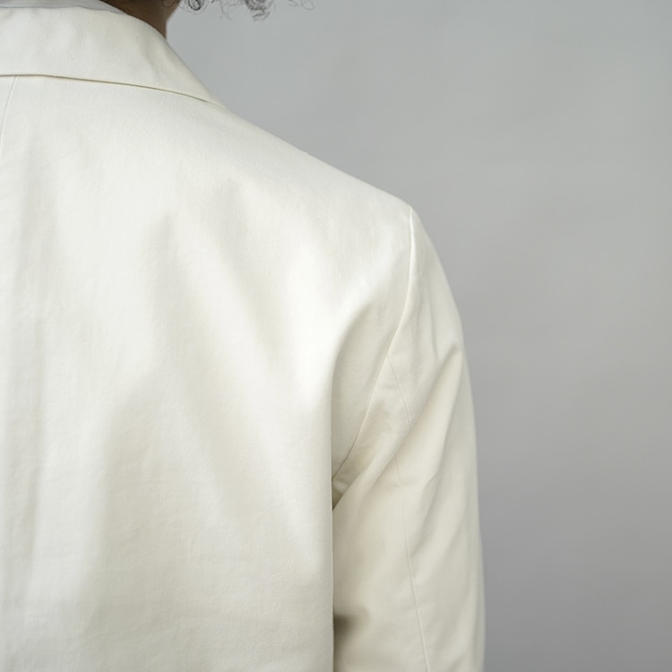 CHINO 3B JACKET / WHITE