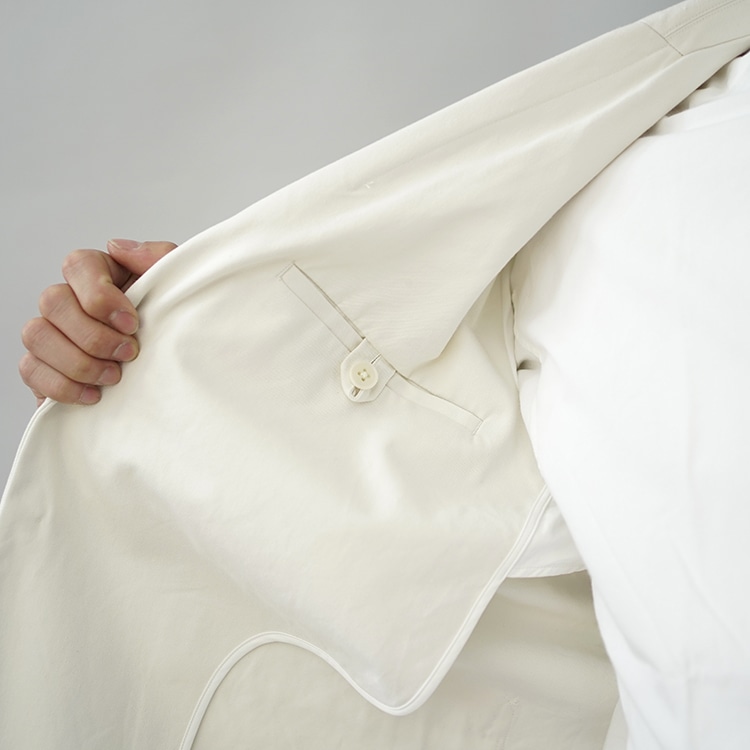 CHINO 3B JACKET / WHITE