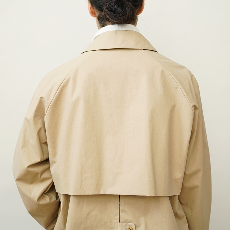 YAECA/SOUTIEN COLLAR COAT / LONG