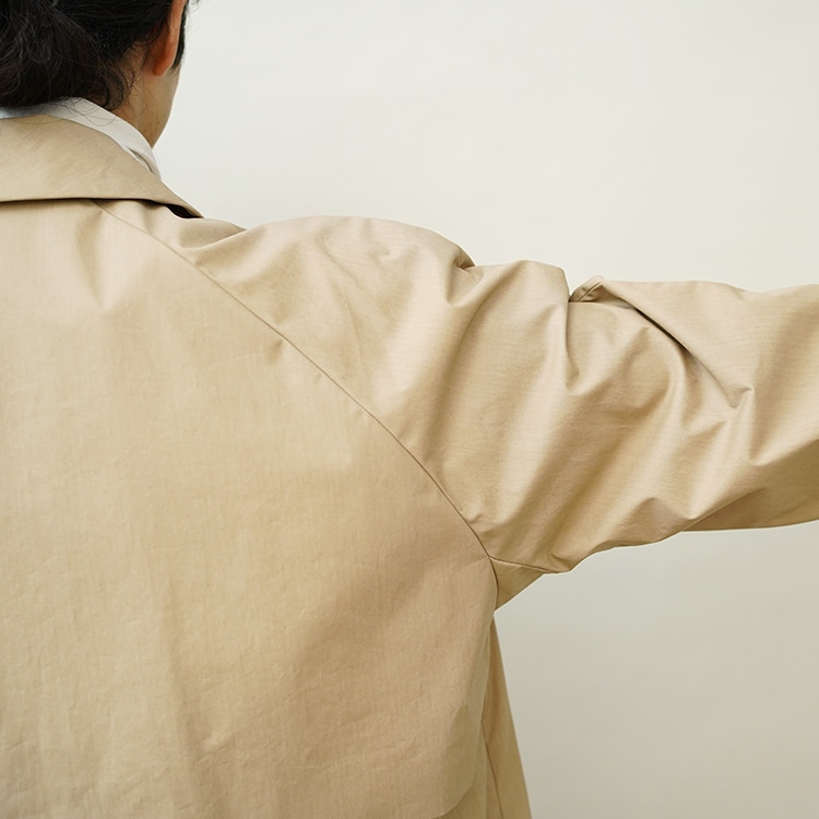 YAECA/SOUTIEN COLLAR COAT / LONG