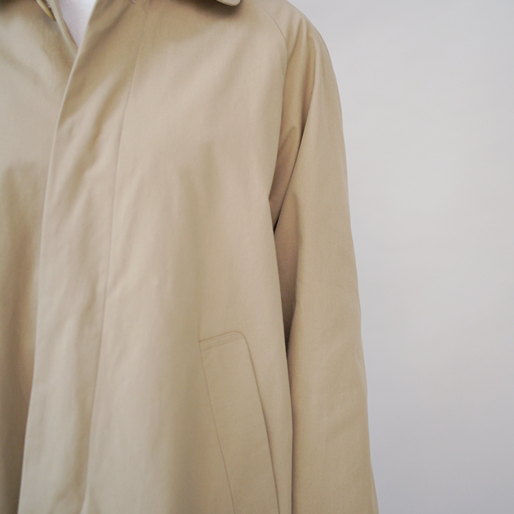 YAECA/SOUTIEN COLLAR COAT / LONG