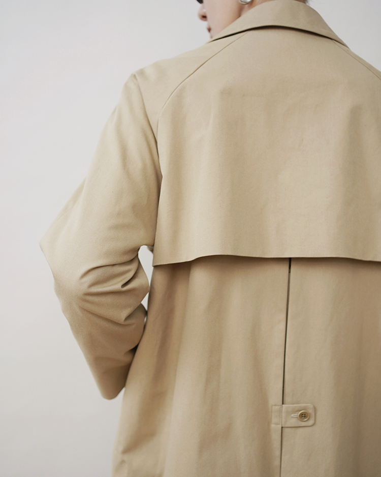 YAECA/SOUTIEN COLLAR COAT / STANDARD