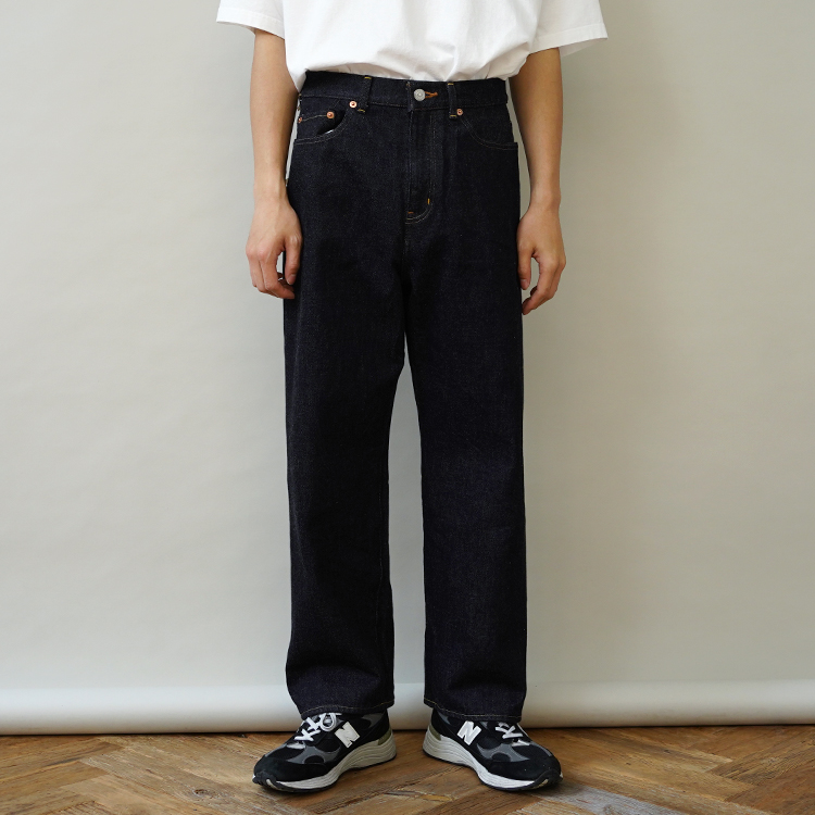 YAECA / WIDE CROPPED DENIM