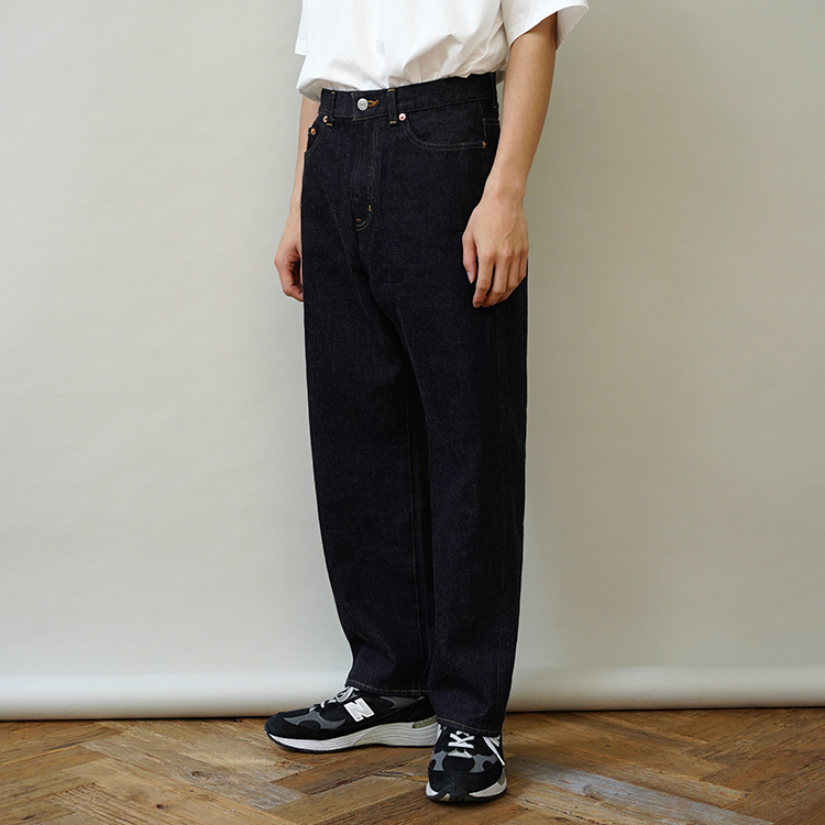 YAECA / WIDE CROPPED DENIM