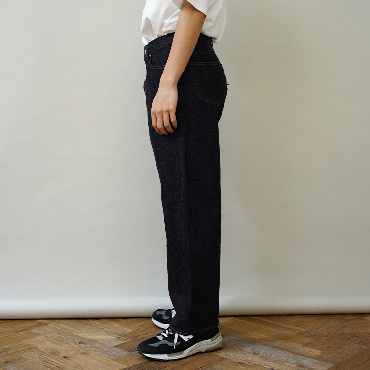 YAECA / WIDE CROPPED DENIM