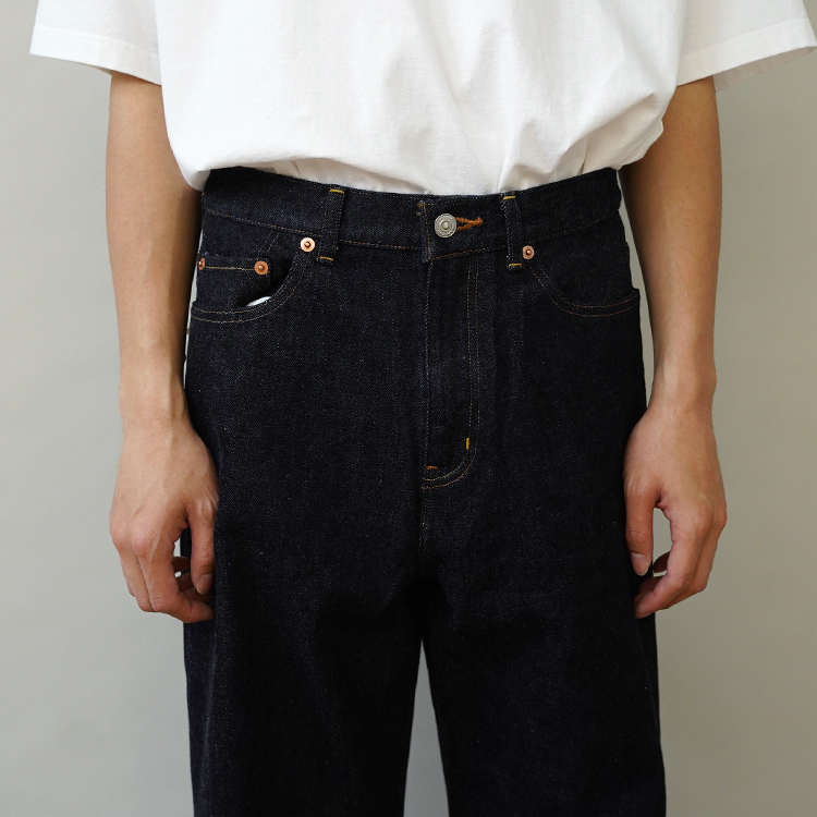 YAECA / WIDE CROPPED DENIM