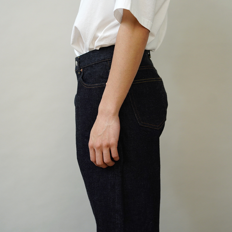 YAECA / WIDE CROPPED DENIM