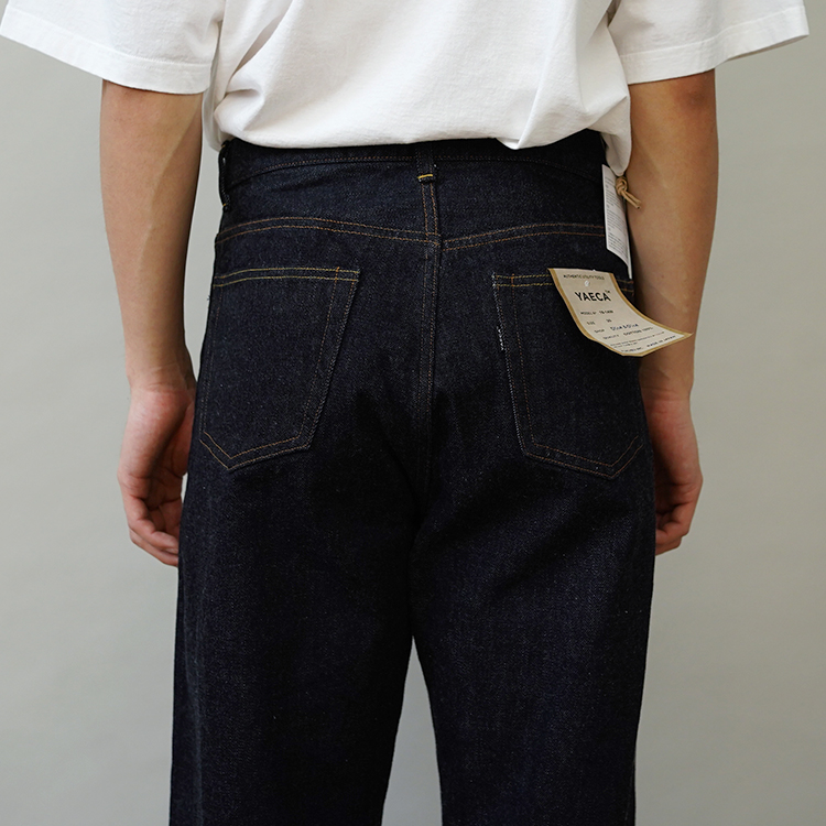 YAECA / WIDE CROPPED DENIM