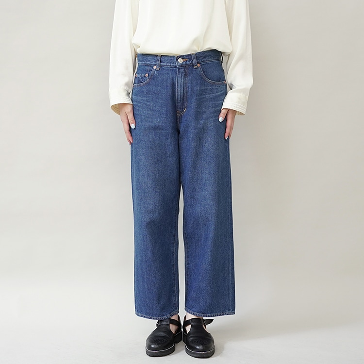 YAECA / WIDE CROPPED DENIM