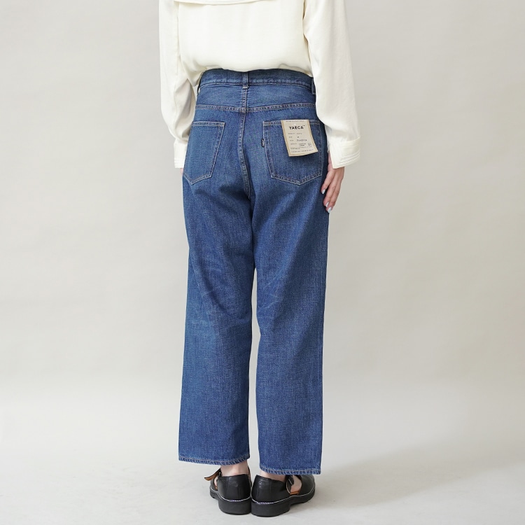 YAECA / WIDE CROPPED DENIM