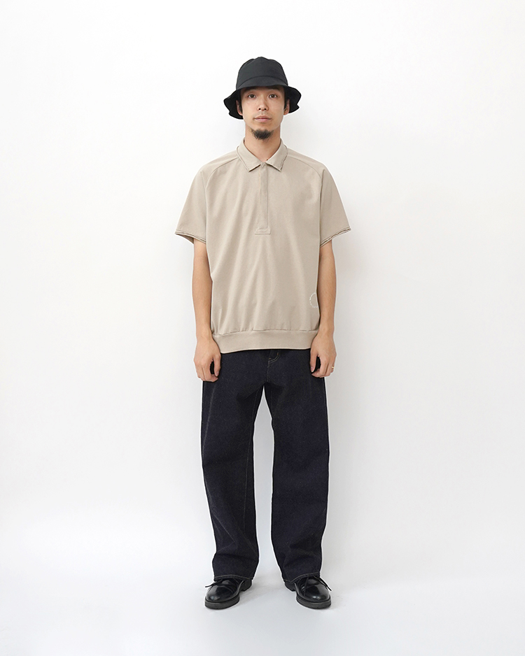 YAECA / WIDE CROPPED DENIM