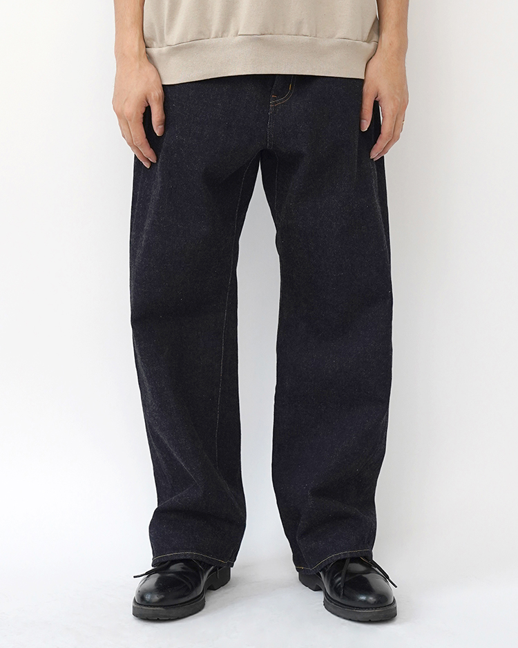 YAECA / WIDE CROPPED DENIM
