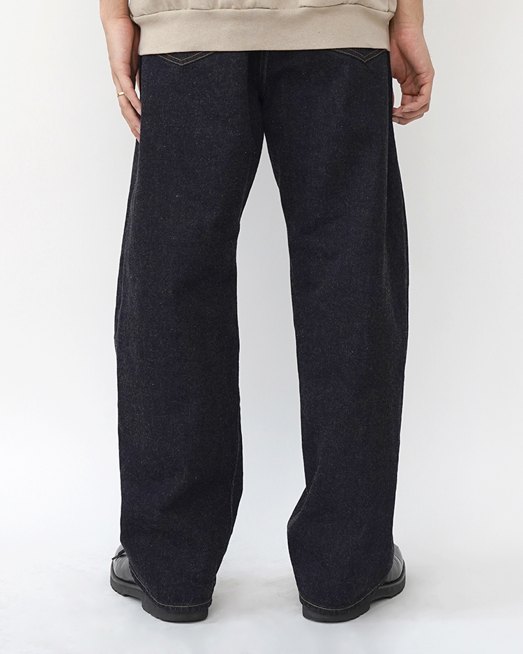 YAECA / WIDE CROPPED DENIM