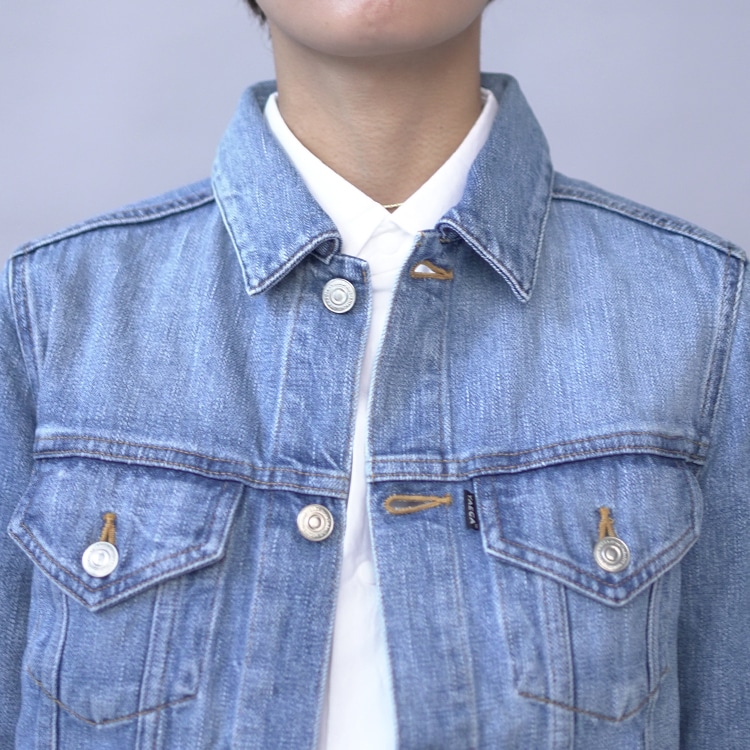 DENIM JACKET(18-12U) / BLUE