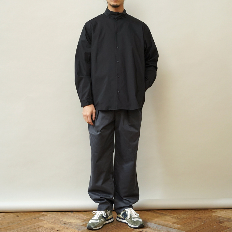 YAECA / COMFORT SHIRT - STAND COLLAR