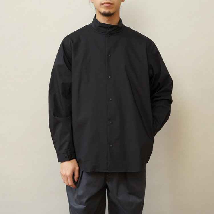 YAECA / COMFORT SHIRT - STAND COLLAR