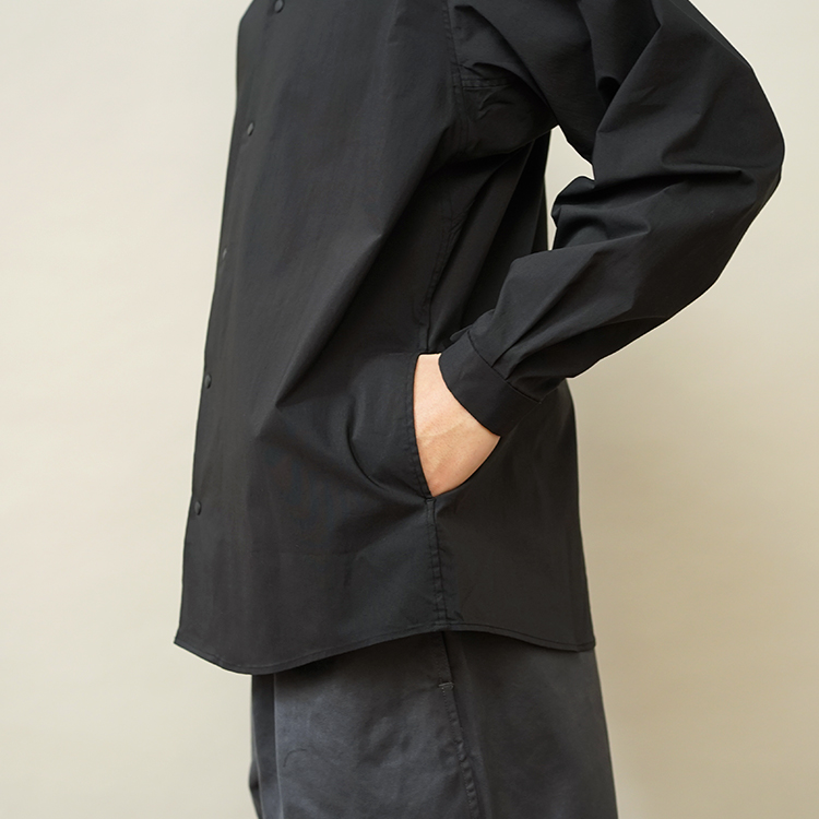 YAECA / COMFORT SHIRT - STAND COLLAR