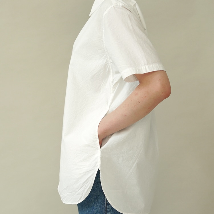 YAECA / RELAX LONG - S/S COMFORT SHIRT