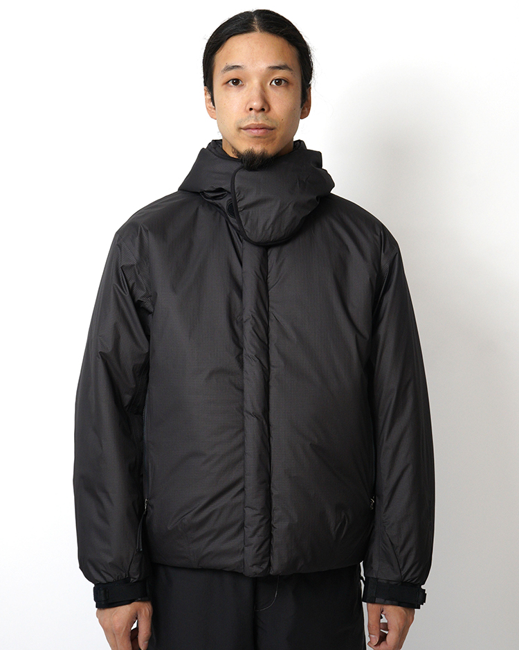 Goldwin 0 / WINDSTOPPER Thermo Padded Jacket / BIOTITE (BX)
